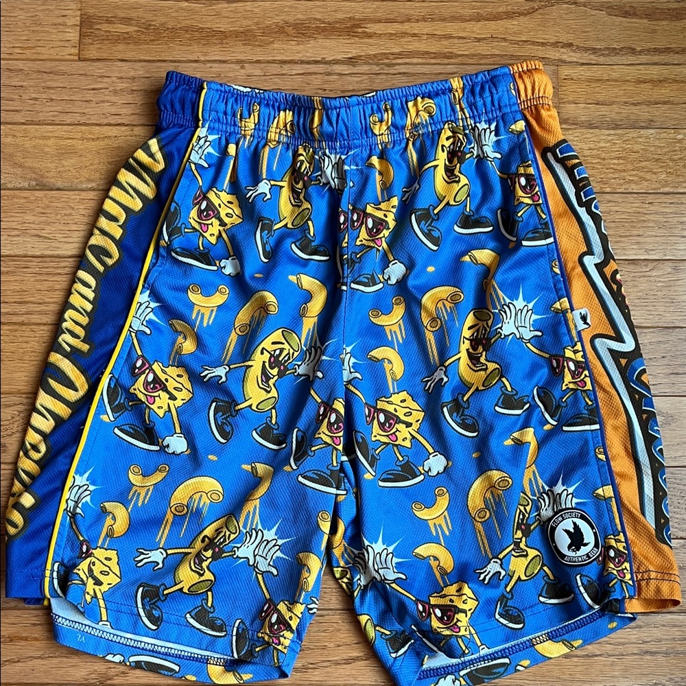 Flow Society Youth Shorts with Blue and Yellow Accents
Mac - n - Cheese 🧀